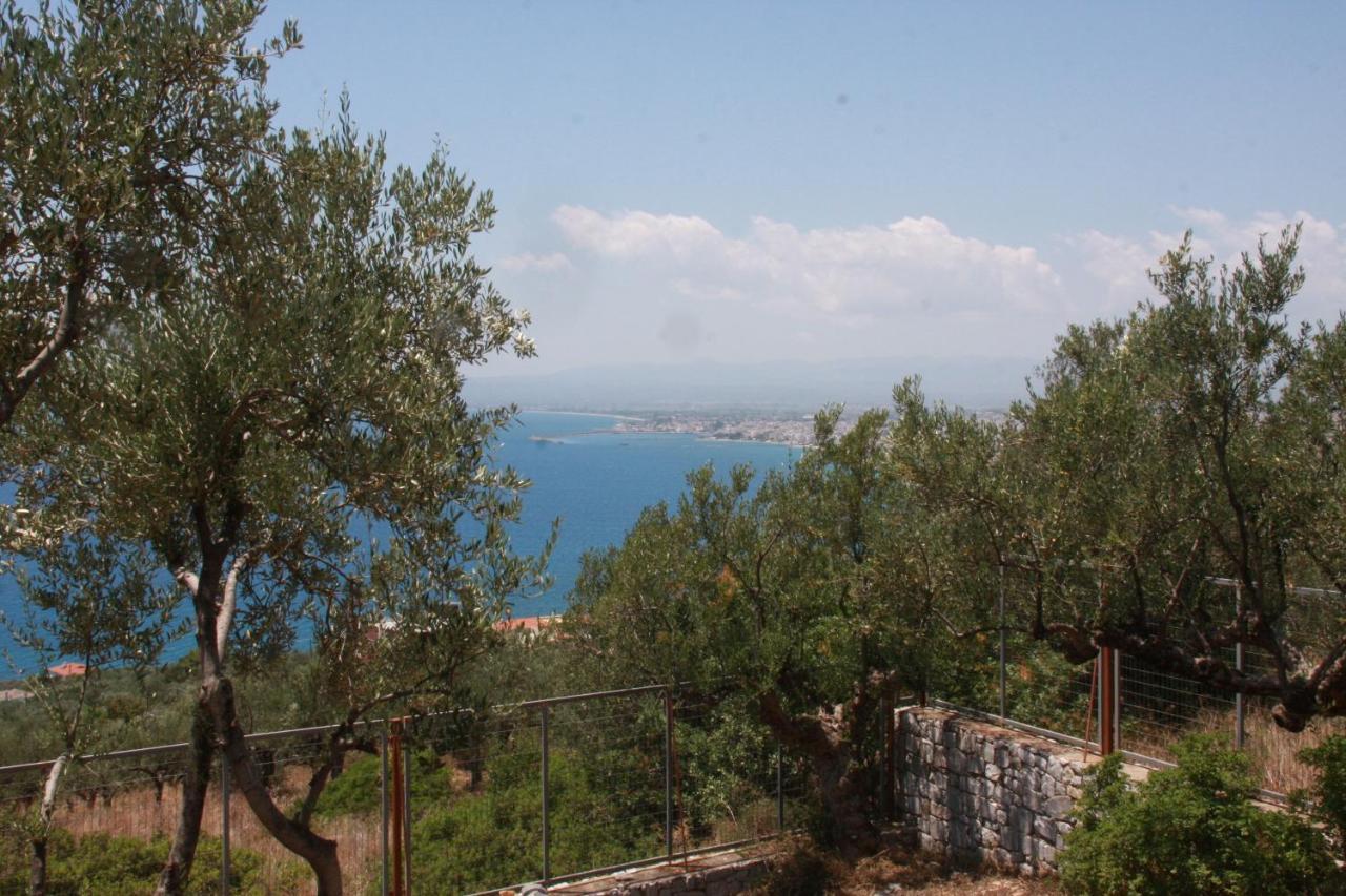 Sea And Mountain View Villa Kalamata Exterior photo
