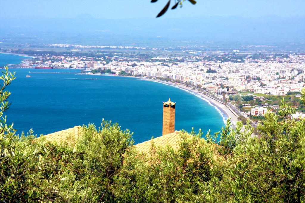 Sea And Mountain View Villa Kalamata Exterior photo